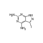 4,6-Diamino-3-iodopyrazolo[3,4-d]pyrimidine