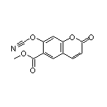 Methyl 7-Cyanato-2-oxo-2H-chromene-6-carboxylate