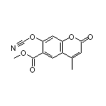 Methyl 7-Cyanato-4-methyl-2-oxo-2H-chromene-6-carboxylate