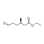 Ethyl (R)-3-Methyl-6-oxohexanoate