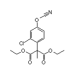 Diethyl 2-(2-Chloro-4-cyanatophenyl)-2-methylmalonate