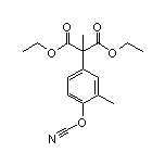 Diethyl 2-(4-Cyanato-3-methylphenyl)-2-methylmalonate