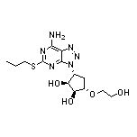 (1S,2S,3R,5S)-3-[7-Amino-5-(propylthio)-3H-[1,2,3]triazolo[4,5-d]pyrimidin-3-yl]-5-(2-hydroxyethoxy)-1,2-cyclopentanediol