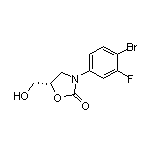 (S)-3-(4-Bromo-3-fluorophenyl)-5-(hydroxymethyl)oxazolidin-2-one