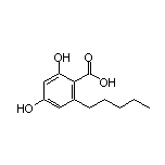 2,4-Dihydroxy-6-pentylbenzoic Acid