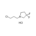 1-(3-Chloropropyl)-3,3-difluoropyrrolidine Hydrochloride