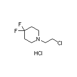 1-(2-Chloroethyl)-4,4-difluoropiperidine Hydrochloride