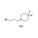 1-(3-Bromopropyl)-4,4-difluoropiperidine Hydrochloride