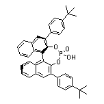 (11bR)-2,6-Bis[4-(tert-butyl)phenyl]-4-hydroxydinaphtho[2,1-d:1’,2’-f][1,3,2]dioxaphosphepine 4-Oxide