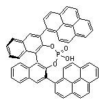 (11bR)-4-Hydroxy-2,6-di(1-pyrenyl)dinaphtho[2,1-d:1’,2’-f][1,3,2]dioxaphosphepine 4-Oxide