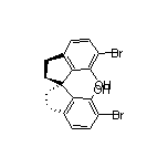 (R)-6,6’-Dibromo-2,2’,3,3’-tetrahydro-1,1’-spirobi[indene]-7,7’-diol