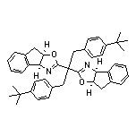 (3aS,3a’S,8aR,8a’R)-2,2’-[1,3-Bis[4-(tert-butyl)phenyl]propane-2,2-diyl]bis(8,8a-dihydro-3aH-indeno[1,2-d]oxazole)