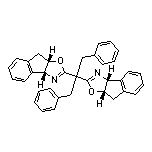 (3aR,3a’R,8aS,8a’S)-2,2’-(1,3-Diphenylpropane-2,2-diyl)bis(8,8a-dihydro-3aH-indeno[1,2-d]oxazole)