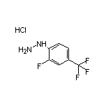 2-Fluoro-4-(trifluoromethyl)phenylhydrazine Hydrochloride