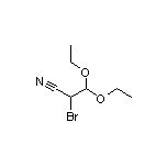 2-Bromo-3,3-diethoxypropanenitrile