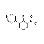 4-(2-Fluoro-3-nitrophenyl)pyridine