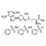 S-Adenosyl-L-methionine Tribenzenesulfonate Salt