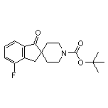 tert-Butyl 4-Fluoro-1-oxo-1,3-dihydrospiro[indene-2,4’-piperidine]-1’-carboxylate