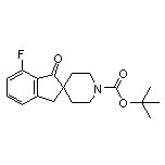 tert-Butyl 7-Fluoro-1-oxo-1,3-dihydrospiro[indene-2,4’-piperidine]-1’-carboxylate