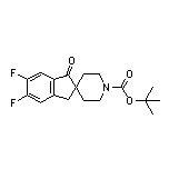 tert-Butyl 5,6-Difluoro-1-oxo-1,3-dihydrospiro[indene-2,4’-piperidine]-1’-carboxylate