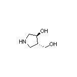 (3S,4S)-4-(Hydroxymethyl)pyrrolidin-3-ol