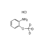 2-(Methoxy-d3)aniline Hydrochloride