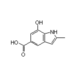 7-Hydroxy-2-methyl-1H-indole-5-carboxylic Acid