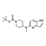 tert-Butyl 4-[Methyl(1H-pyrrolo[3,2-b]pyridin-5-yl)amino]piperidine-1-carboxylate