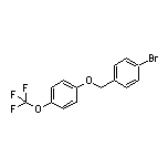 1-Bromo-4-[[4-(trifluoromethoxy)phenoxy]methyl]benzene