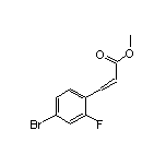 Methyl 3-(4-Bromo-2-fluorophenyl)acrylate