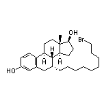 (7R,8R,9S,13S,14S,17S)-7-(9-Bromononyl)-13-methyl-7,8,9,11,12,13,14,15,16,17-decahydro-6H-cyclopenta[a]phenanthrene-3,17-diol