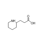 3-(2-Piperidyl)propanoic Acid