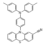 10-[4-(Di-p-tolylamino)phenyl]-10H-phenothiazine-2-carbonitrile