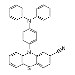 10-[4-(Diphenylamino)phenyl]-10H-phenothiazine-2-carbonitrile