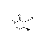 4-Bromo-1-methyl-2-oxo-1,2-dihydropyridine-3-carbonitrile