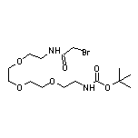 N-[2-[2-[2-[2-(Boc-amino)ethoxy]ethoxy]ethoxy]ethyl]-2-bromoacetamide