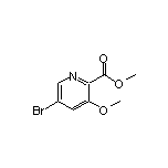 Methyl 5-Bromo-3-methoxypyridine-2-carboxylate