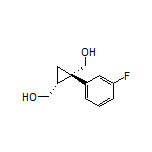 (1S,2R)-1-(3-Fluorophenyl)cyclopropane-1,2-dimethanol