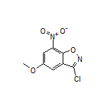 3-Chloro-5-methoxy-7-nitrobenzisoxazole