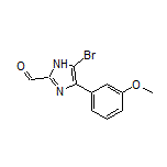 5-Bromo-4-(3-methoxyphenyl)imidazole-2-carbaldehyde