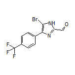 5-Bromo-4-[4-(trifluoromethyl)phenyl]imidazole-2-carbaldehyde