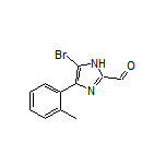 5-Bromo-4-(o-tolyl)imidazole-2-carbaldehyde