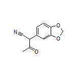 2-(1,3-Benzodioxol-5-yl)-3-oxobutanenitrile