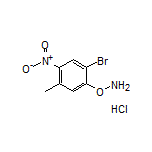 O-(2-Bromo-5-methyl-4-nitrophenyl)hydroxylamine Hydrochloride