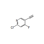 2-Chloro-5-ethynyl-4-fluoropyridine