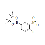 4-Fluoro-3-nitrophenylboronic Acid Pinacol Ester