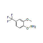 O-[2-Methoxy-4-(trifluoromethyl)phenyl]hydroxylamine