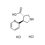(3S,4S)-4-(2-Pyridyl)pyrrolidine-3-carboxylic Acid Dihydrochloride