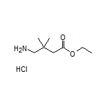 Ethyl 4-Amino-3,3-dimethylbutanoate Hydrochloride