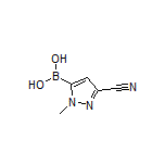 3-Cyano-1-methylpyrazole-5-boronic Acid